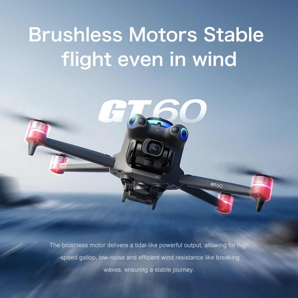NOWY MINIDRON GT60 Z PODWÓJNYM – Drone Camera Night Vision recenzja i cena