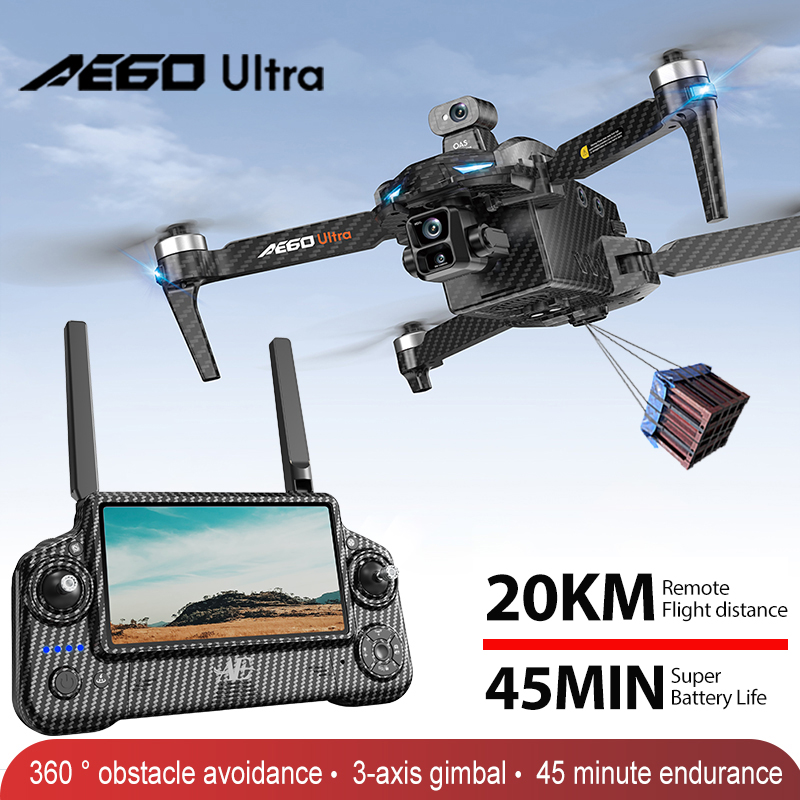 Profesjonalny dron AE60 GPS z  – Drone Camera Professional recenzja i cena
